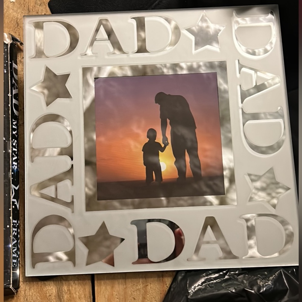 Dad you are my star picture frame